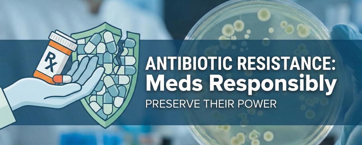 Antibiotic Resistance: Using Meds Responsibly