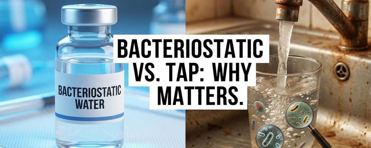 Bacteriostatic Water: Why You Can’t Use Tap Water