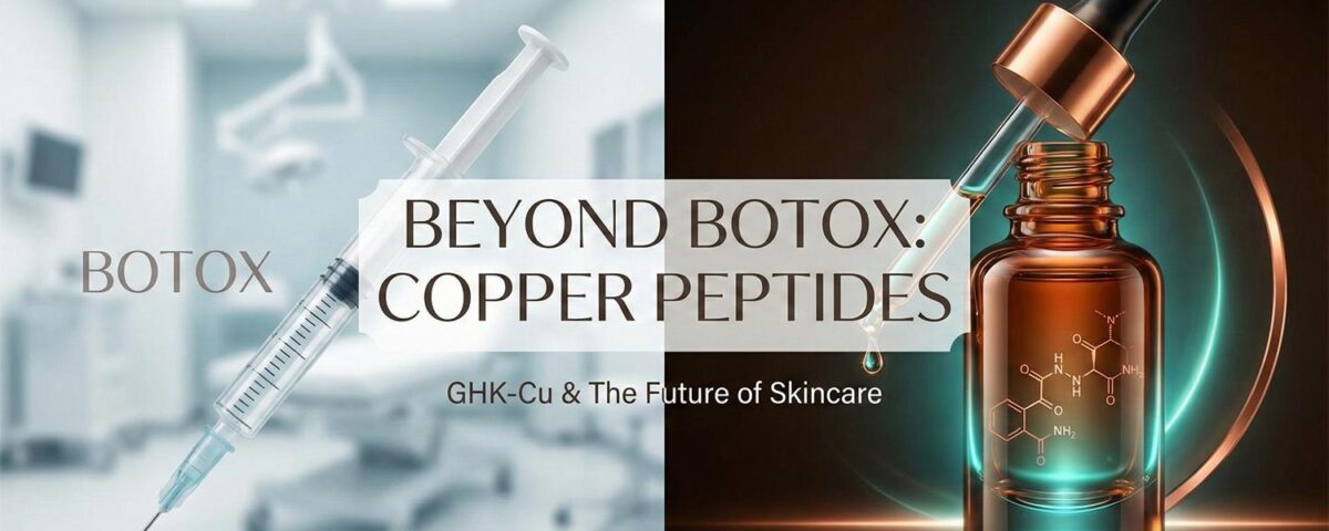 Beyond Botox: Why Copper Peptides (GHK-Cu) Are the Future of Skincare