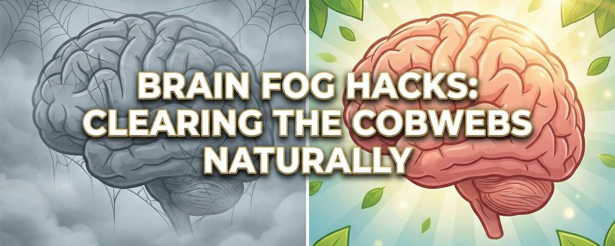 Brain Fog Hacks: Clearing the Cobwebs Naturally