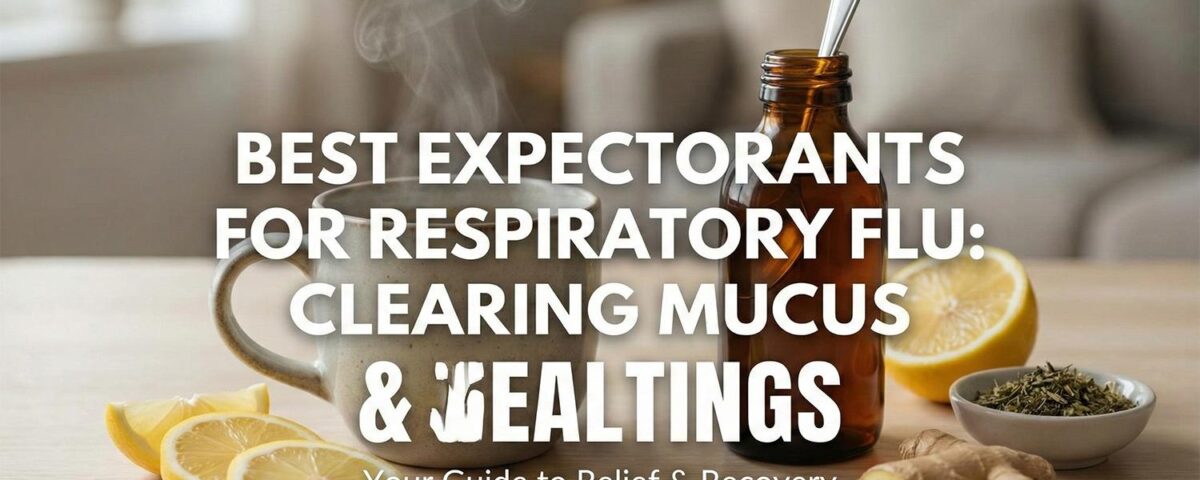 Clearing Mucus: Best Expectorants for Respiratory Flu