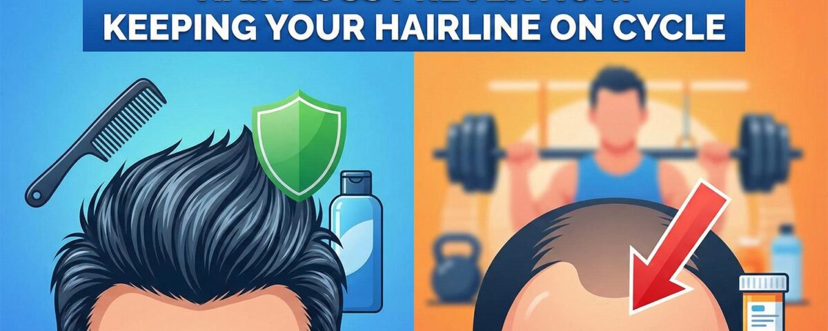 Hair Loss Prevention: Keeping Your Hairline While on Cycle