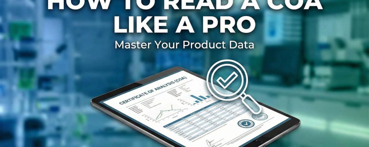 How to Read a COA (Certificate of Analysis) Like a Pro