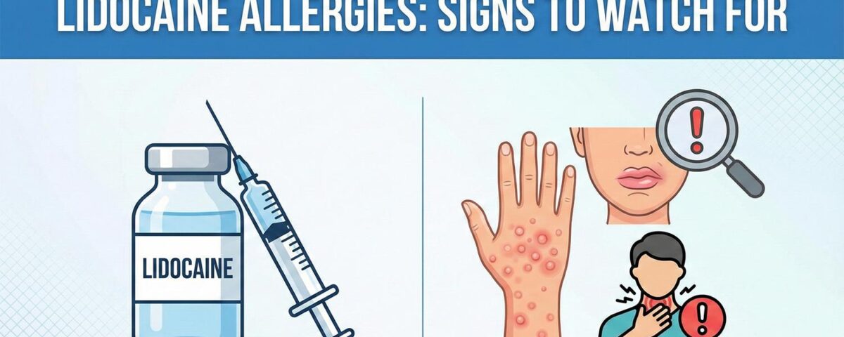 Lidocaine Allergies: Signs You Should Watch For