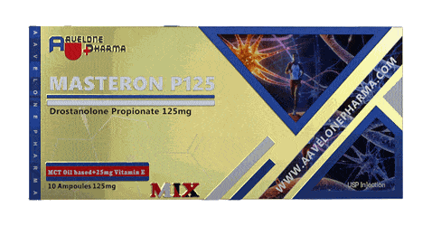 MASTERON P 125 (Drostanolone Propionate also known as Masteron Propionate) Anabolic Androgenic Steroid Injection
