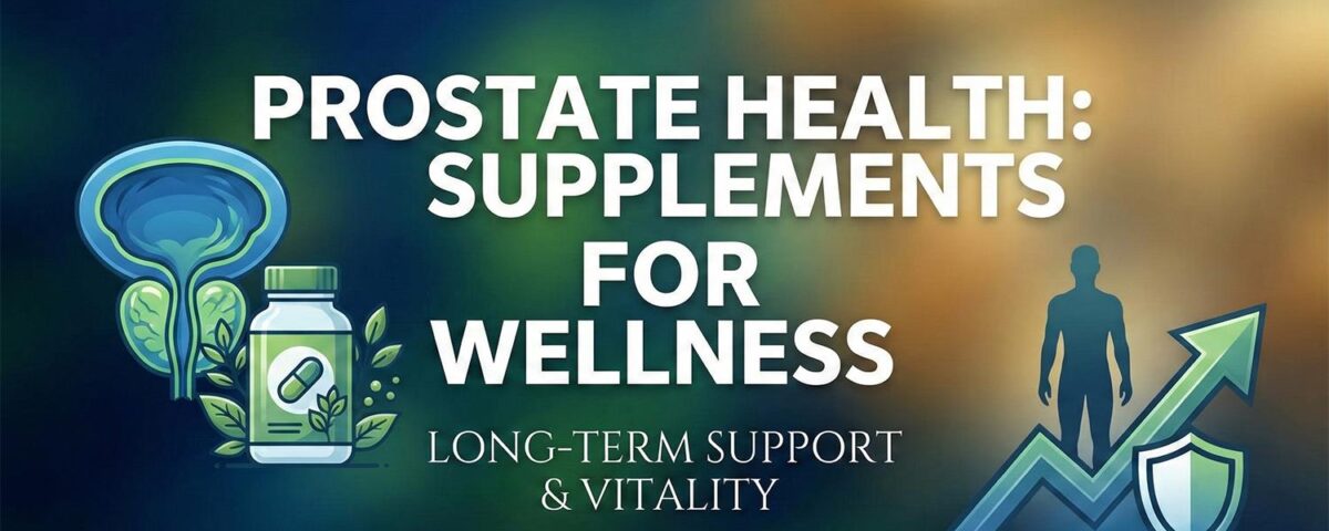 Prostate Health: Supplements to Support Long-Term Wellness