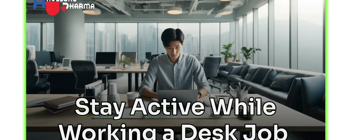 How to Stay Active While Working a Desk Job