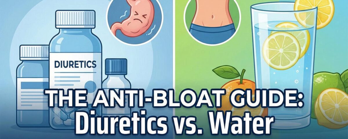 The Anti-Bloat Guide: Diuretics vs. Water Intake