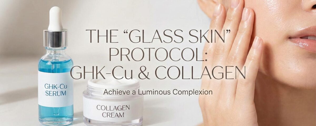The “Glass Skin” Protocol: GHK-Cu and Collagen