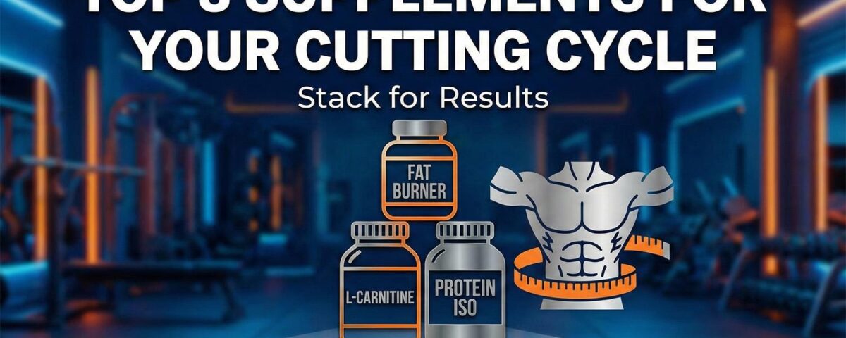Top 3 Supplements to Stack with Your Cutting Cycle