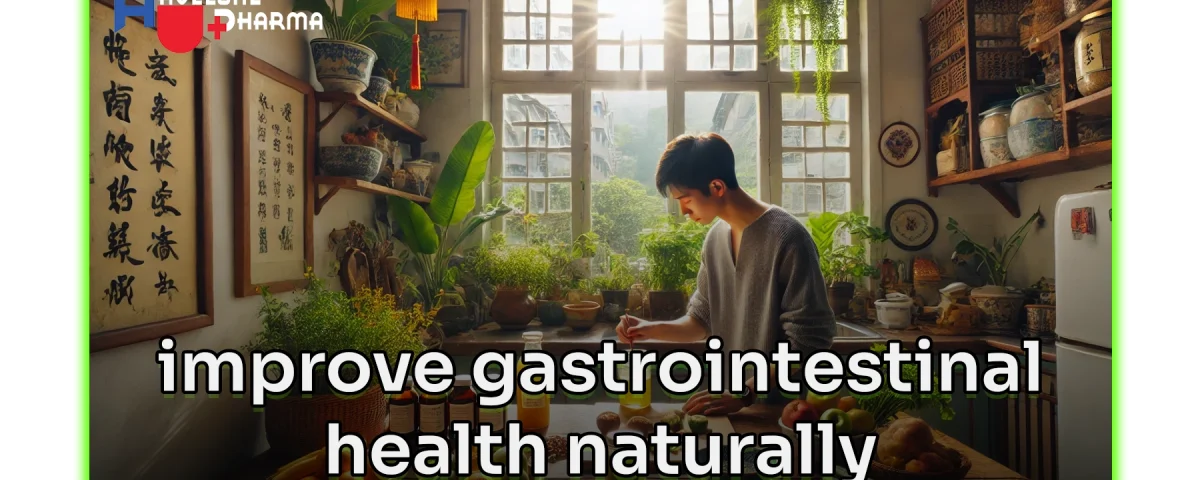 Managing to improve gastrointestinal health naturally: Herbal Remedies and Lifestyle Changes